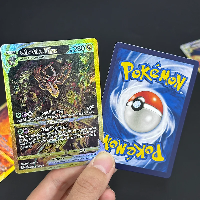 Diy PKM TCG Arecus Giratina Or - огляд і ціна Board Game Template