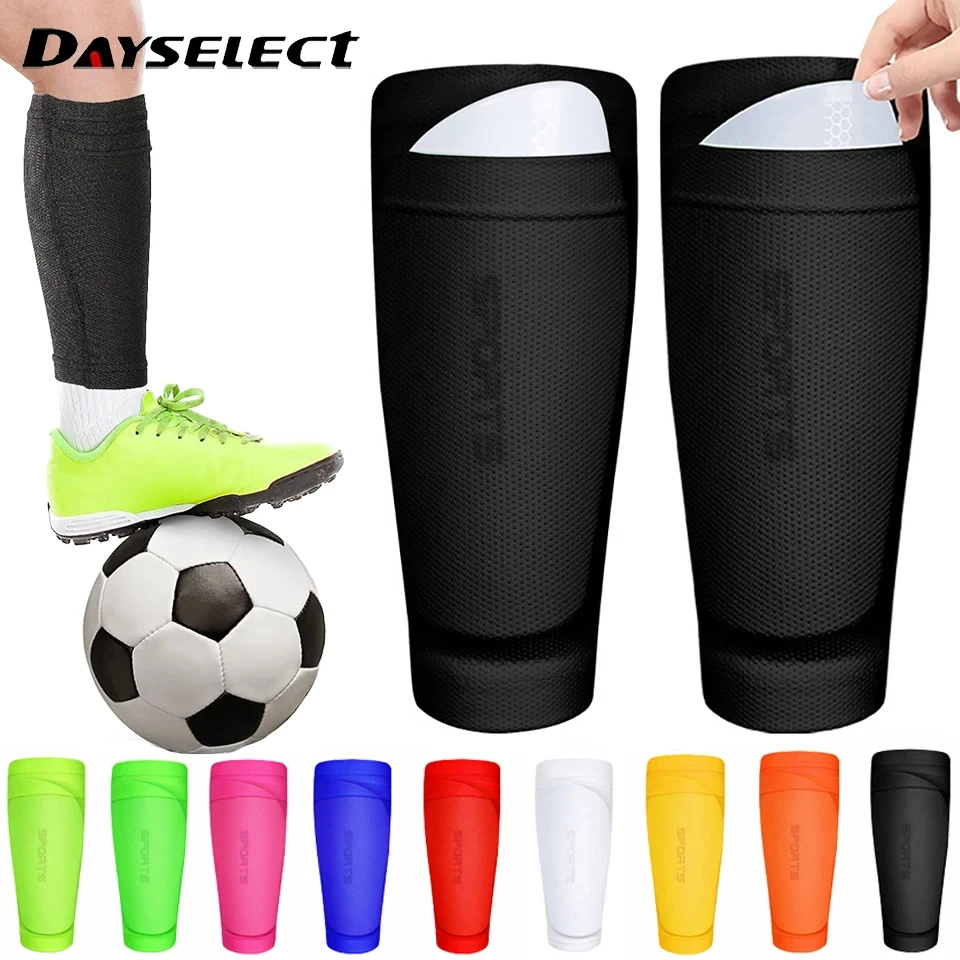 1Pair Soccer Inserts Shin Guards Sockliner Breathable Adult Youth Shin Guards Children\'s Leg Guards Sockliner Inserts Men Women