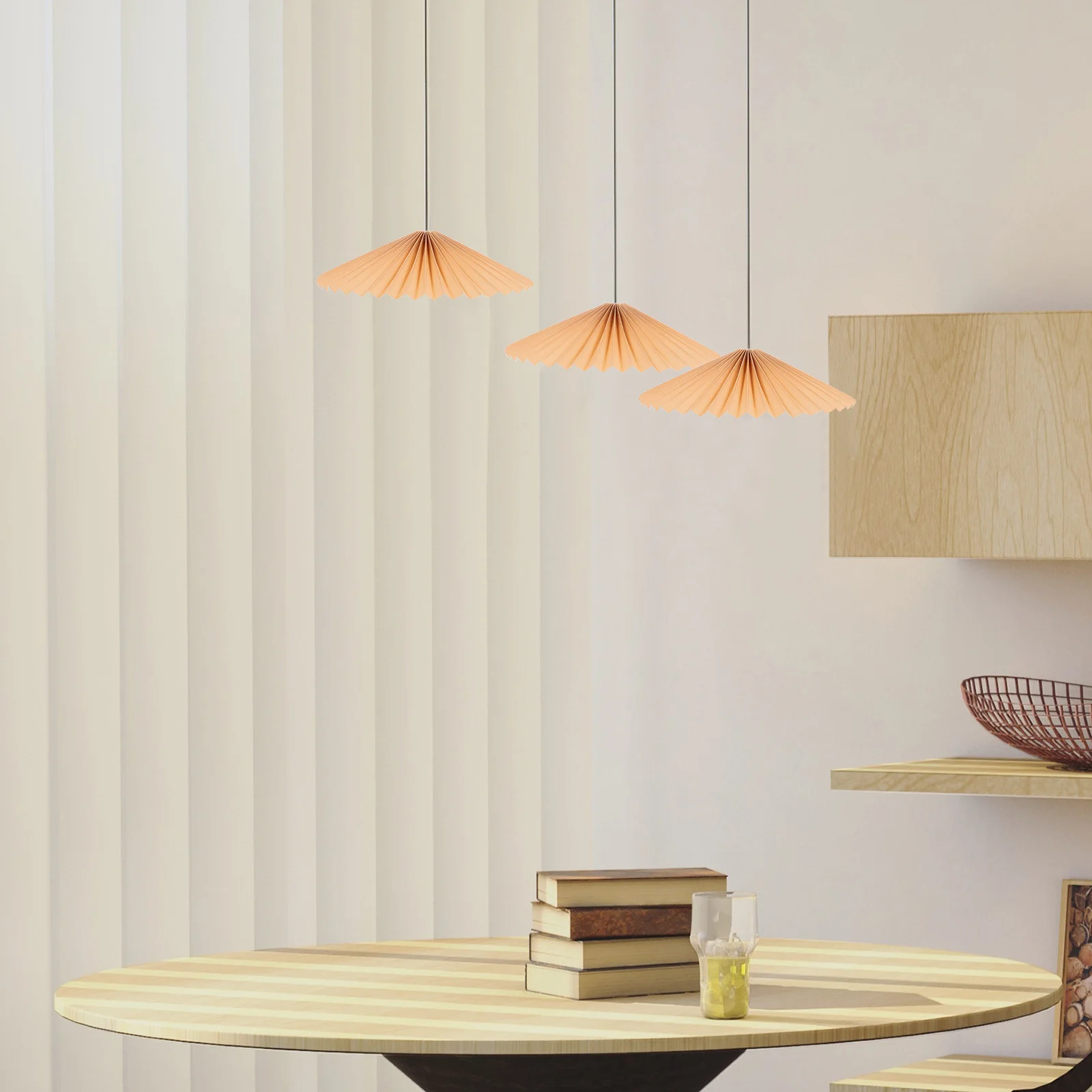 

Pleated Fabric Lamp Shade Small Household Light Fixture Cover For Table Floor Desk Lamp Replacement Modern Decorative Cover