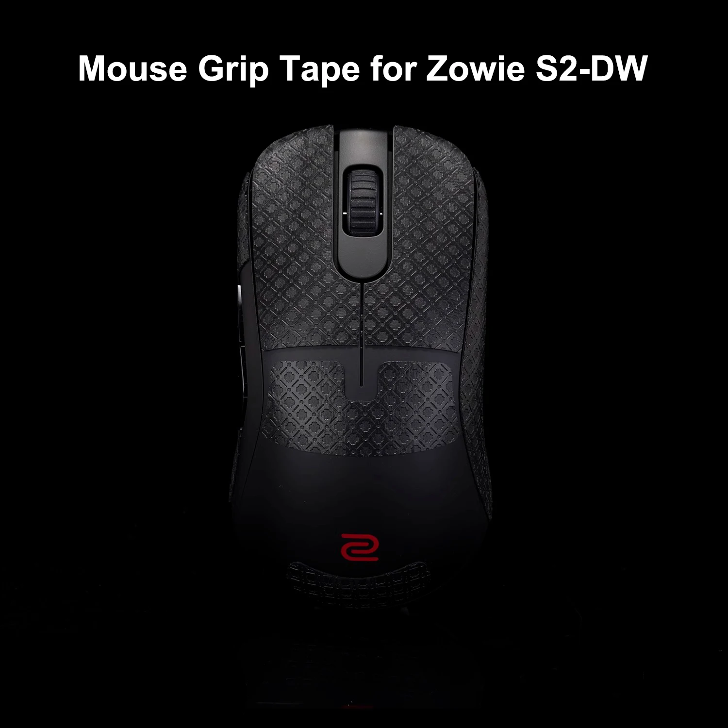 BTL Mouse Grip Tape Skate For Zowie S2-DW Lizard Skin Sticker Suck Sweat Non Slip Pre Cut Easy Install Only Grips
