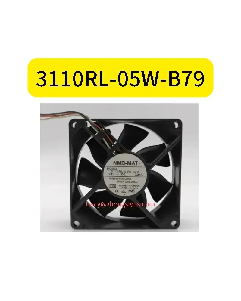 

New 3110RL-05W-B79 24V 0.24A 8CM 8025 cooling fan