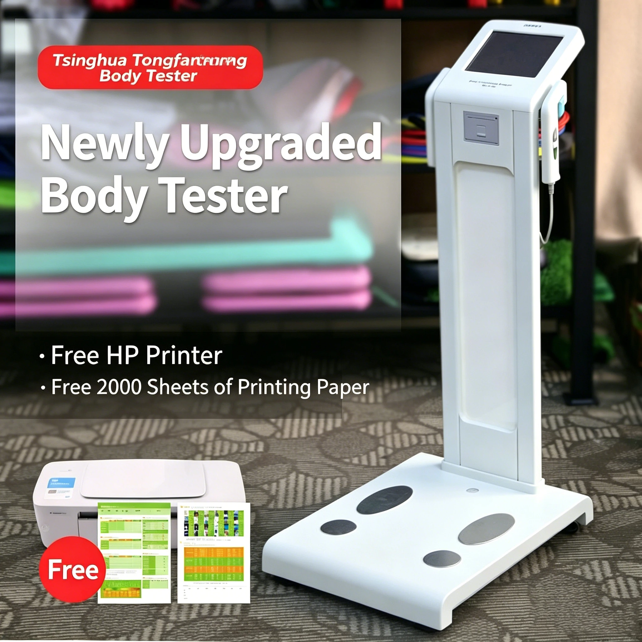 

Body Testing Equipment, Body Analyzer, Measuring Instrument, Gym Specific Beauty Salon