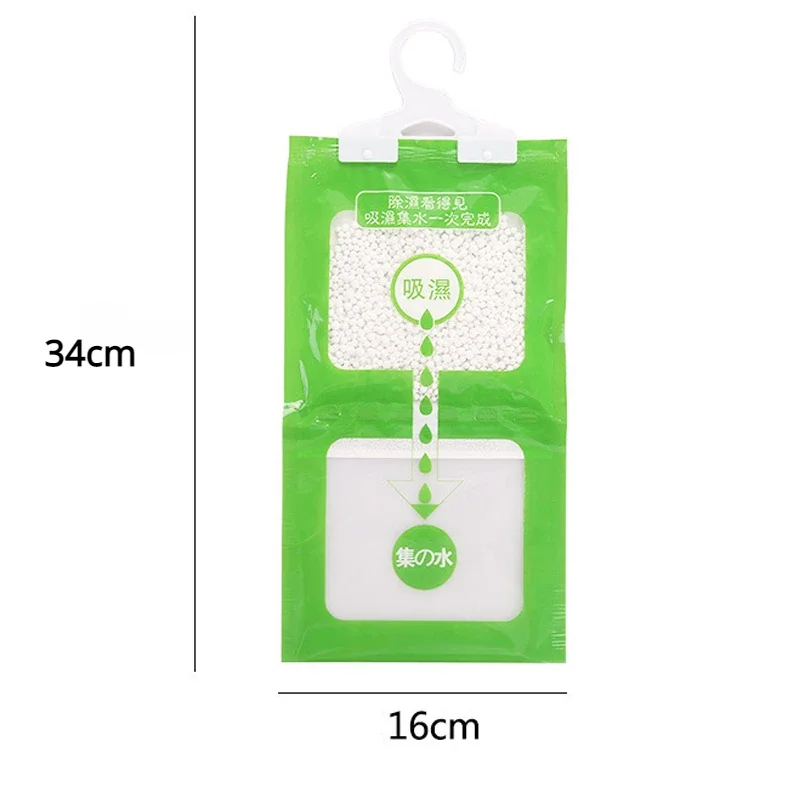 10PCS Moisture Absorbers Portable Dehumidifiers Dry Bag Closet Hangable Indoor Desiccant Effectively Trapping Extra Moisture