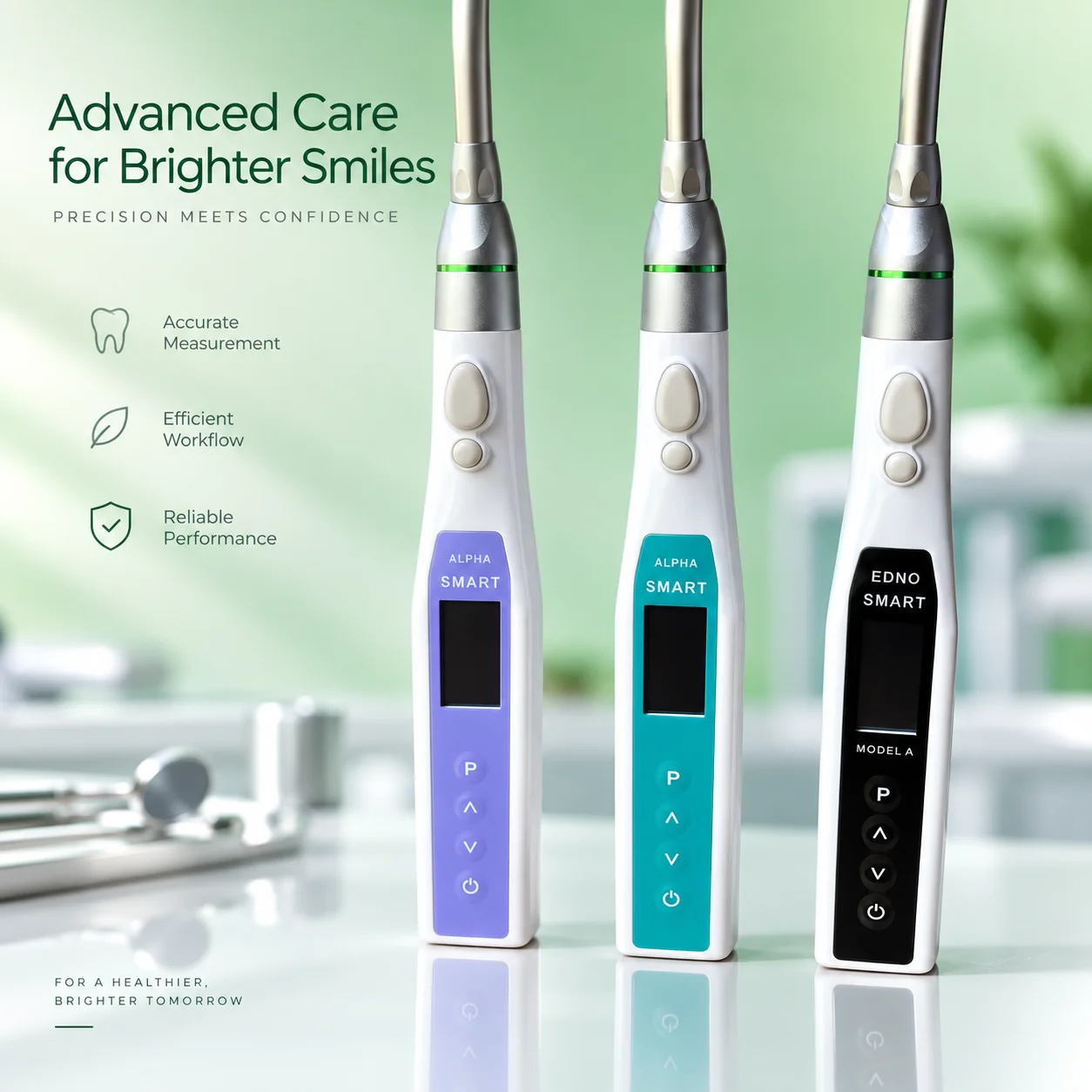 Dental Root Canal Endo Motor 16:1 Contra Angle LED Adjustable Torque Speed Endodontic Instrument for Clinic & Lab Supplies