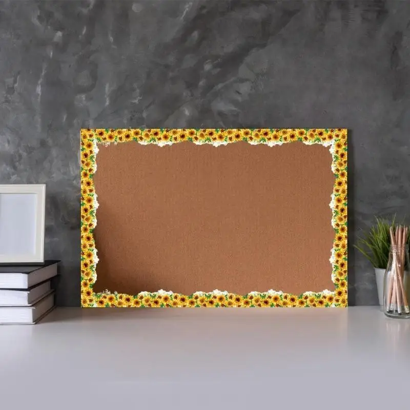 62ka 60,69 -футовой доска Bulletin Borders Flower Leaf Bord