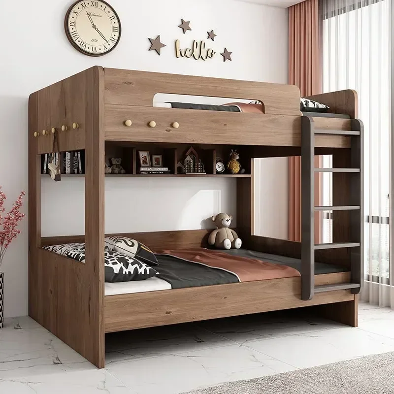 Bedroom Furniture 150x190cm Hut Child Bunk Bed Child Bunk Bed Furniture For Home Full Size Loft Bed Dorm Room Essential Complete