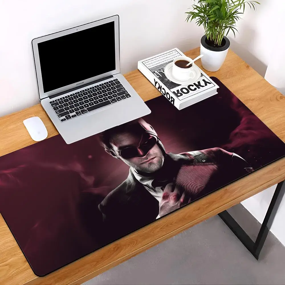 Marvel daredevil MINISO Mouse Pad E-sports players Desk Mat With Pad Gaming Accessories Prime Gaming Keyboard Pad XXL 90x40cm