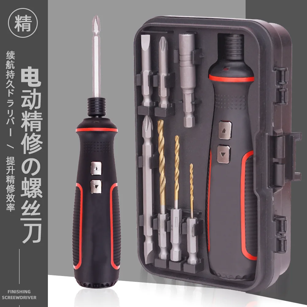 

Suitable for3.6V Electric Screwdriver Mini Small Multifunctional Removal Screw Small Electric Batch Lithium Battery Driver