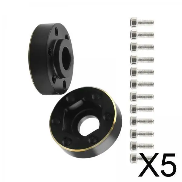 

Латунные обтяжки колес радиоуправляемого автомобиля, шестиугольная ступица, прочный адаптер для стопорной гайки, обновленные детали для гусеничных колес 1,9 2,2 дюйма