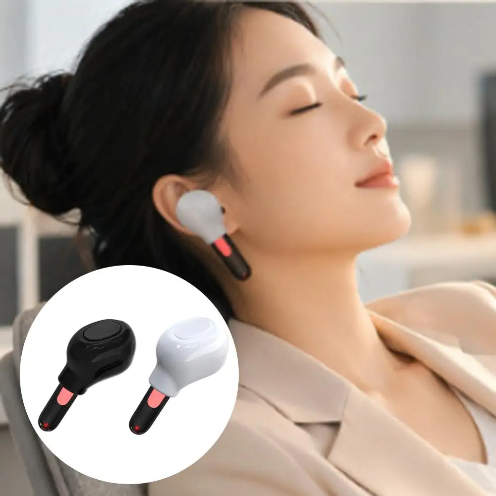 Rechargeable 650nm Inner Ear Health Massager 2 in 1 Ear Canal Care Red Light Comfort Device