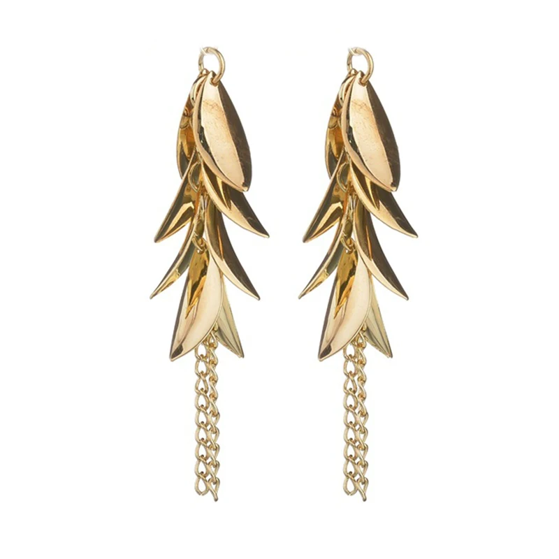 Engood 60Pcs Multi-layered Leaves Button Sewing Trim & Embellishments Craft Buckle for DIY Jewelry Earring Necklace Pendants