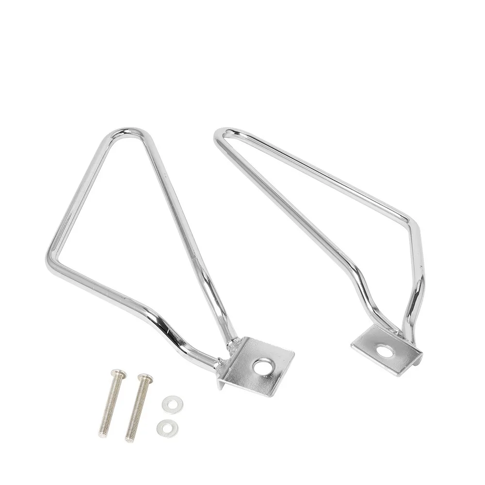 

1 пара кронштейнов для седельных сумок из алюминиевого сплава для мотоциклов, универсальный сверхмощный кронштейн для седельной сумки, модификация для Harley 883 Dyna