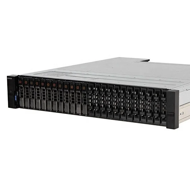 خادم تخزين أصلي من Dell PowerVault ME5024 بتحكم مزدوج 16 جيجا (24*2.5) EMC Me5024 #2