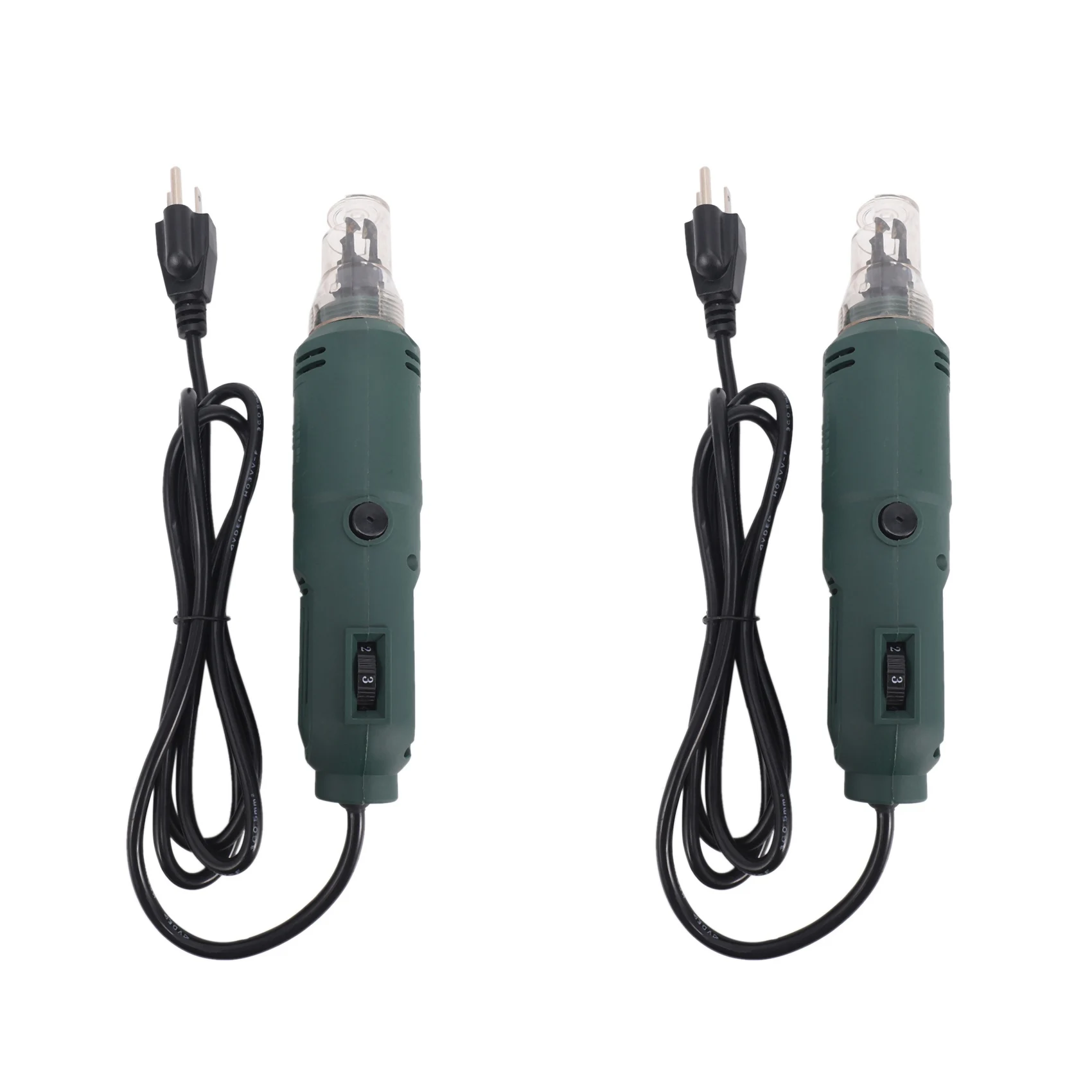 2X DF-6 110V Enameled Wire Stripping Machine Varnished Wire Stripper Enameled Copper Wire Stripper Cleans US Plug-[LUCK 9]