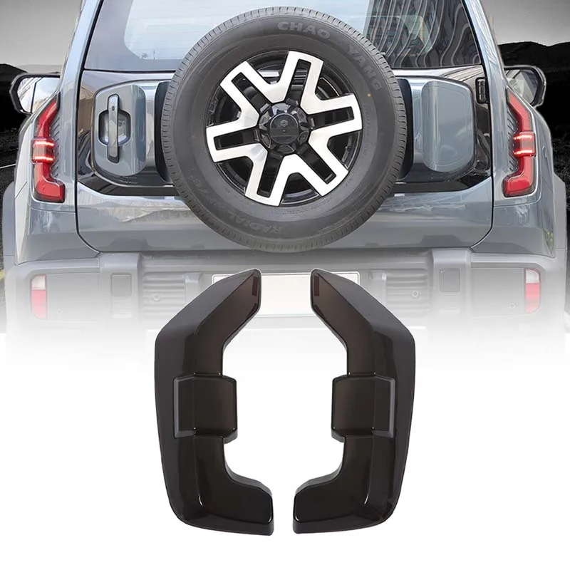 2Pcs ABS Black For CHANGAN Deepal G318 2024-2025+ Car Tail Light Cover Indicator Reversing Light Cover External  Accessories