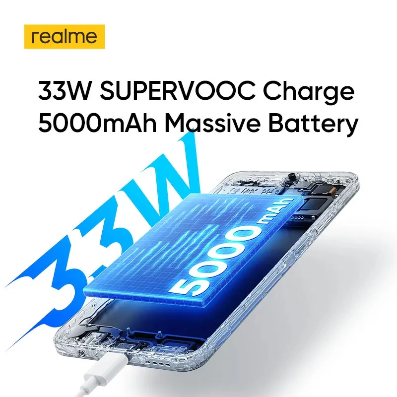 realme C53 Cellphone Octa Core Ultra Slim 33W SUPERVOOC Charge 5000mAh 50MP 6.74\