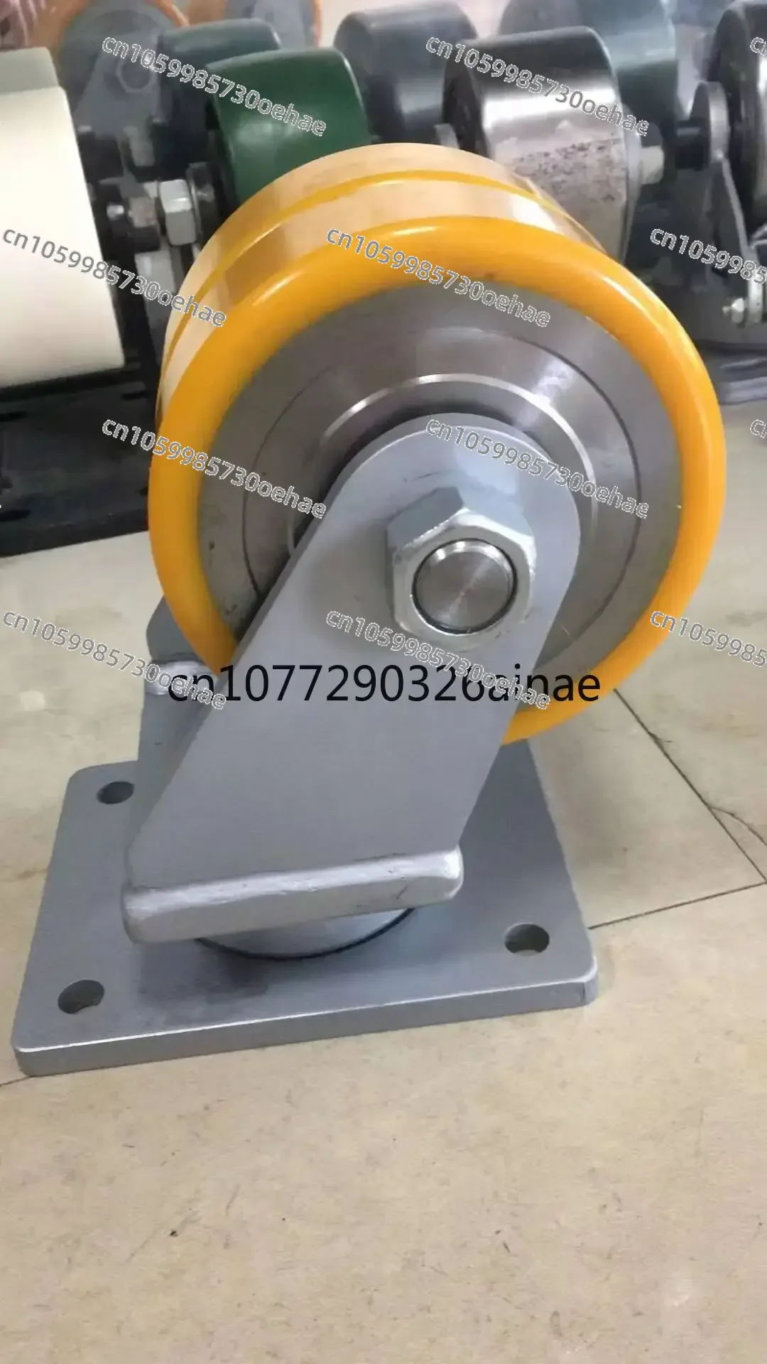 2 4 5 Tons Load Heavy Duty Industrial Caster Wheels 1 Pu Scaffold Heavy 10 Tons Industrial Caster Wheel