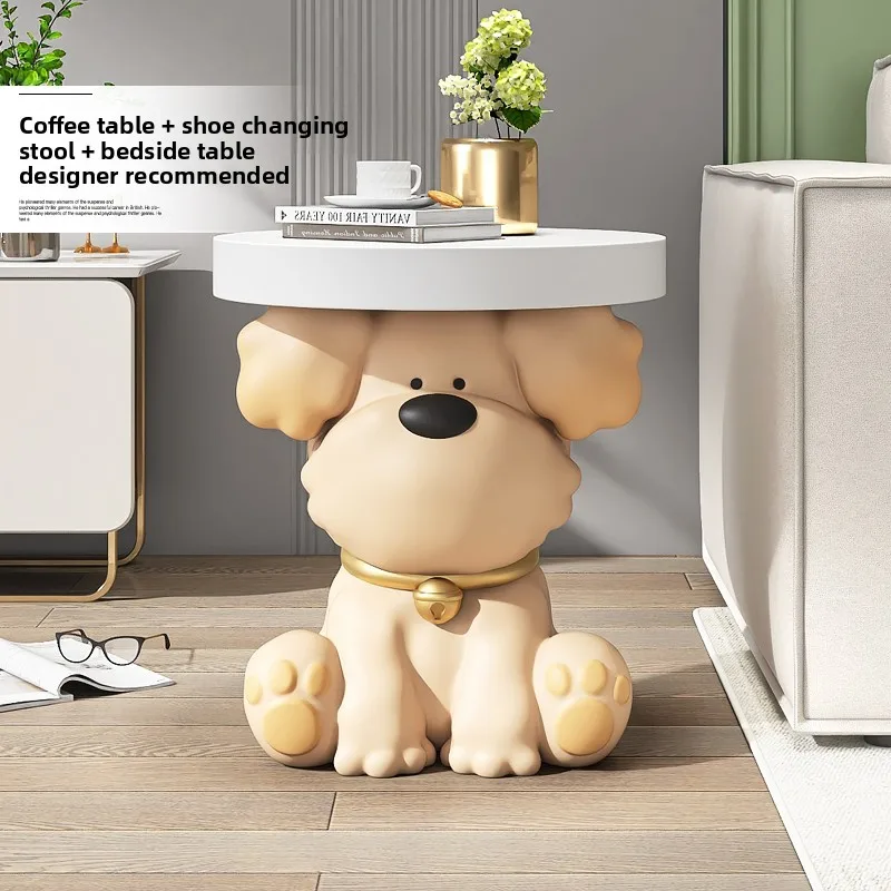 

Home Decor Sculptures & Figurines Decoration Accessories Cartoon Dog Side Floor Ornaments Living Room Resin Animal Statues