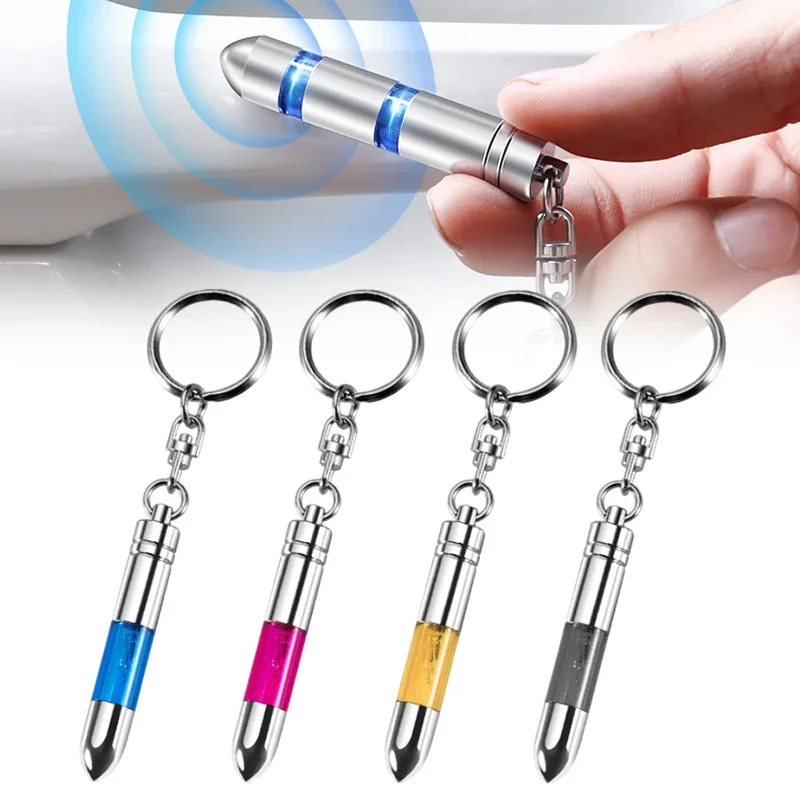 Anti-Static Keychain Car Body Static Eliminator Discharger Antistatic Rod Portable Keychain Eliminator High-Voltage Portable Key