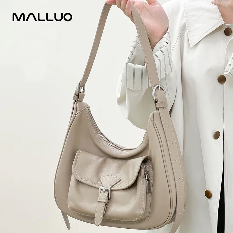 

Women Cowhide Real Leather Shoulder Bag Ladies Natural Cow Leather Handbag Female Large Capacity Fashion Luxury Design Bags