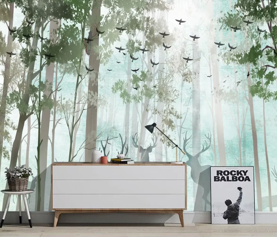 Beibehang Custom3D tapety ścienne do salonu sypialnia kreskówka panda tapeta do pokoju dziecięcego TV tło tapeta ścienna