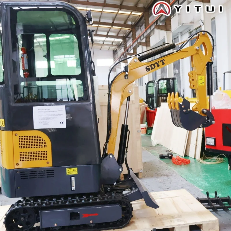 حفارة صغيرة مخصصة مع محرك كوبوتا - حفارة صغيرة مخصصة جاهزة لسوق الاتحاد الأوروبي للمنزل/التجاري