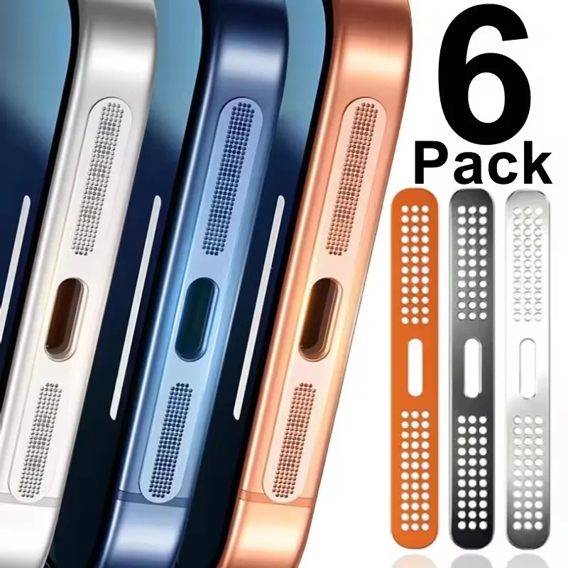 2/10PCS Metal Speaker Dust Sticker for IPhone 17 Pro Max Air 17PM 17Pro Speaker Protective Cover Mesh Dustproof Net For iPhone17