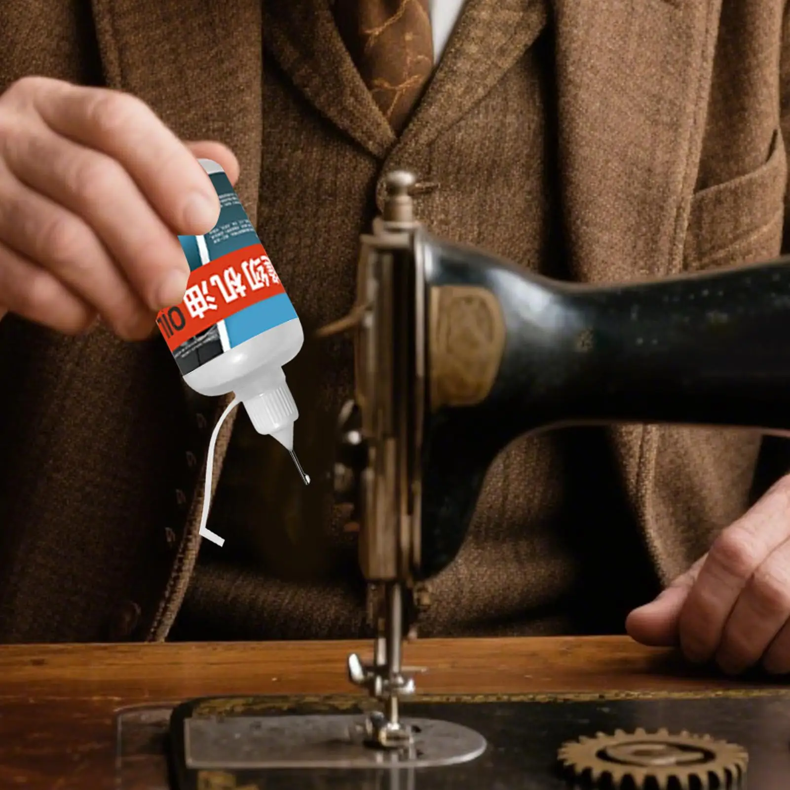 زيت ماكينة الخياطة زيوت التشحيم التجارية زيت تشحيم عالي الحرارة لتطبيقات قفل الباب المفصلي المرآب المنزلي