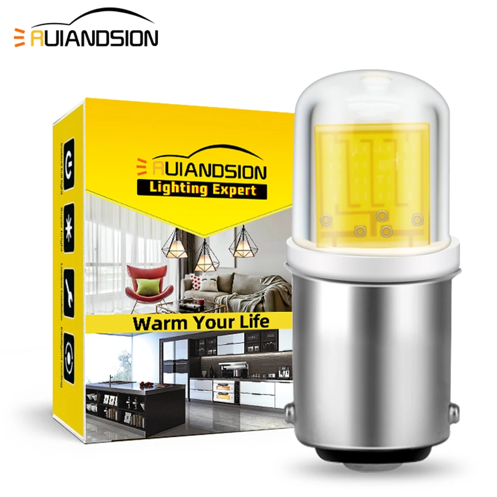 

BA15D E14 Energy-Saving LED Household Light AC200-240V Bulb Crystal Lamp 360 Degree Lights Droplight For Caravan Yacht Universal