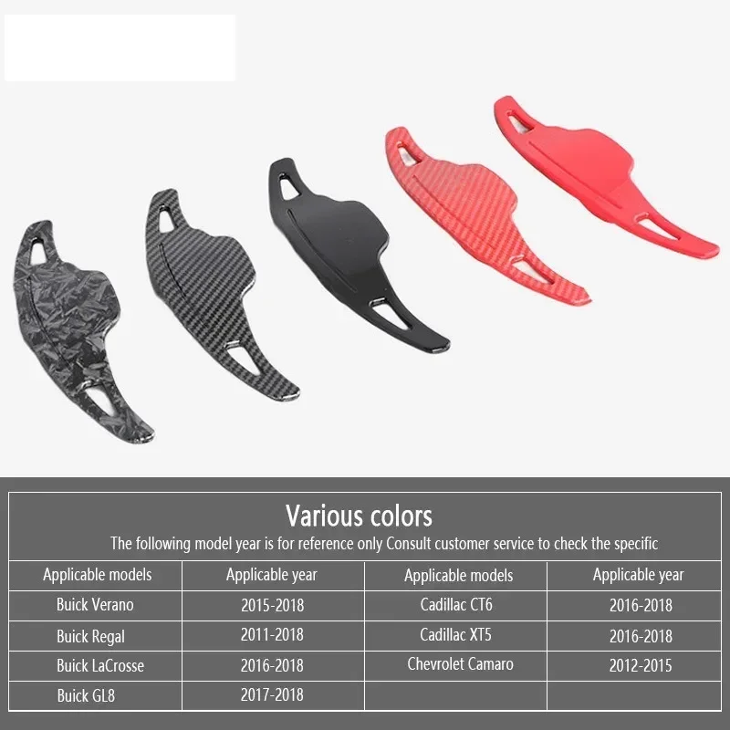 

For Chevrolet Camaro 2012-2015 Car Shift Equipment Semi Automatic Clutch Black Car-Styling Car Steering Wheel Shift Paddle