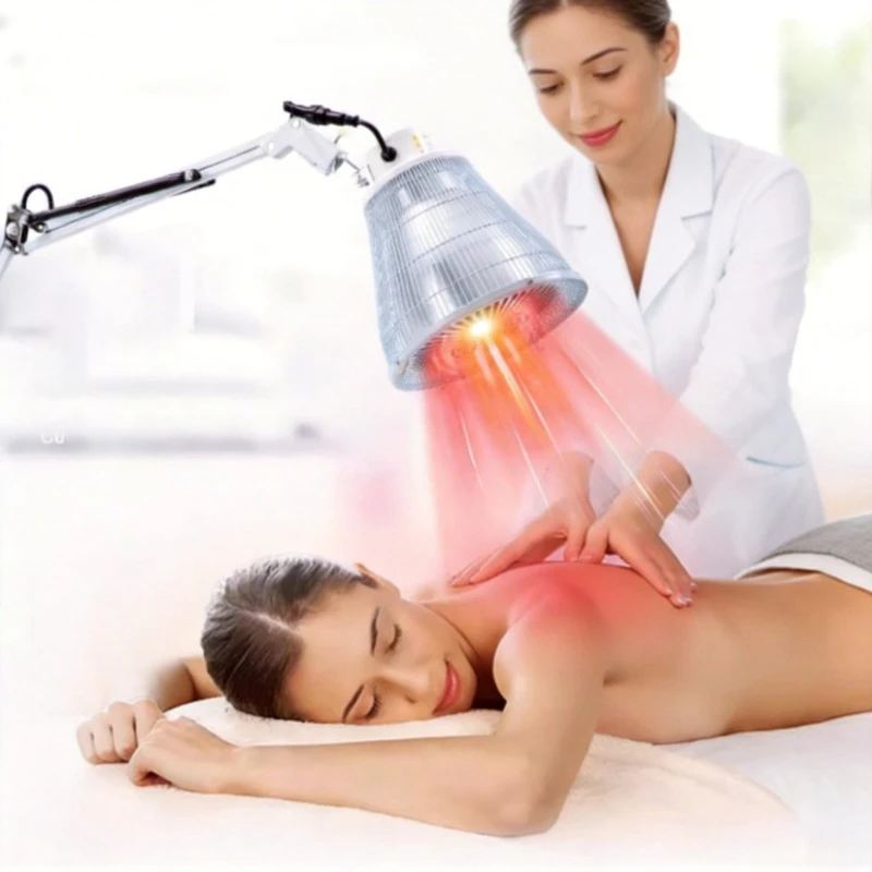 Healthy Care Infrared Red Roasting Lamps with Flexible Arm Infrared Heat Red Light Device for Physio Infrared Pain Relief