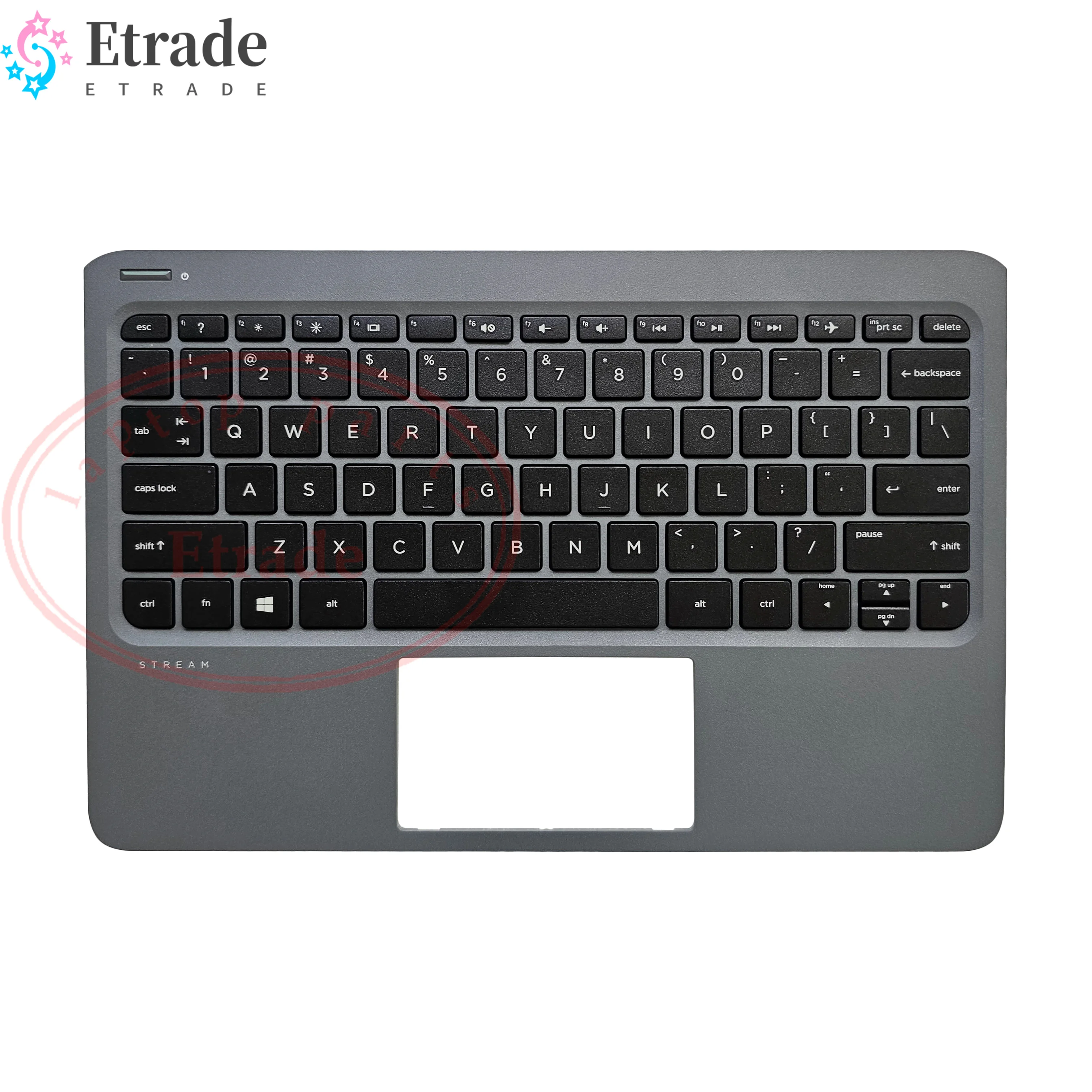 New Original For HP Stream 11 Pro G4 G5 EE 11-R 11-Y TPN-Q166 Series Palmrest Upper Case Cover W/ Keyboard L02776-001 L44342-291