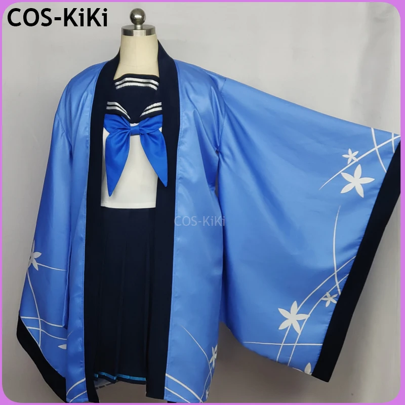 

COS-KiKi Blue Archive Kiryu Kikyou Sailor Suit Sweet Lovely Uniform Cosplay Costume Halloween Carnival Party Role Play Outfit