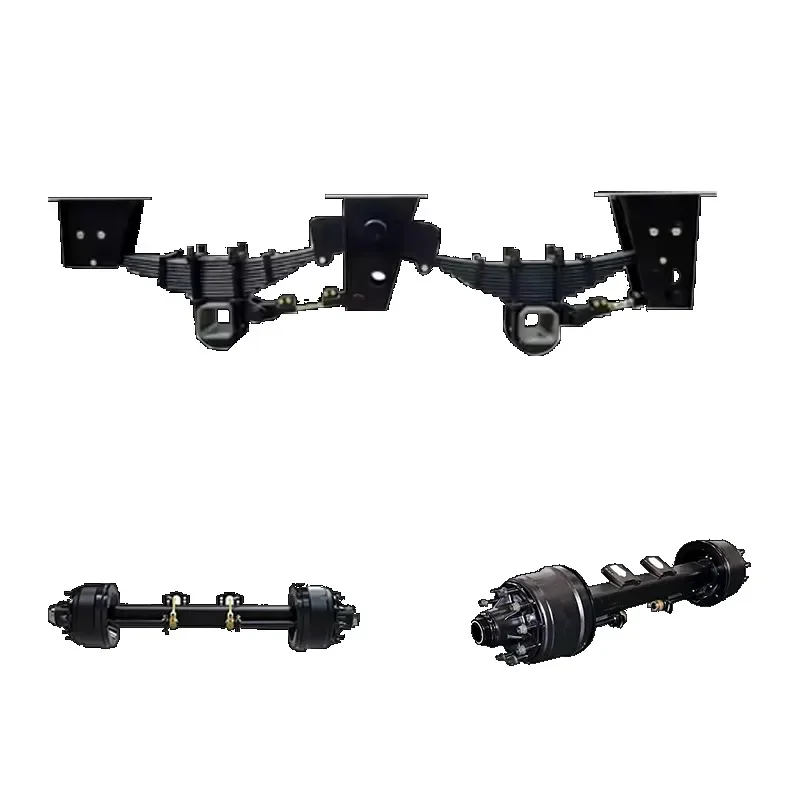Heavy duty semi-trailer axle suspension manufacturing truck trailer suspension mechanical suspension
