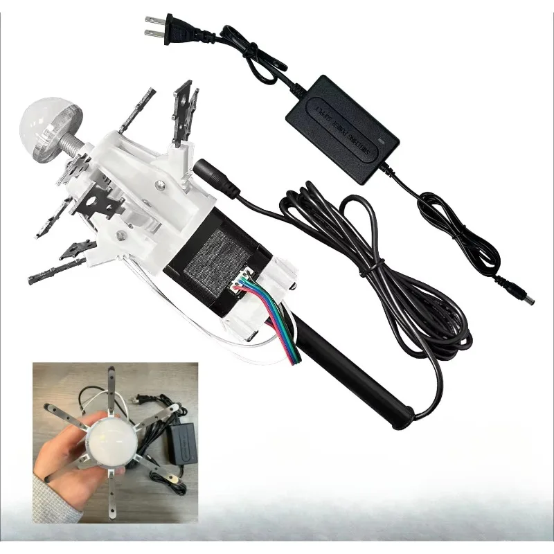 110-220V Mechanical Petal Opener Electric Mechanical Flower Simulation Opening and Closing Device DIY Butterfly and Petal Prop