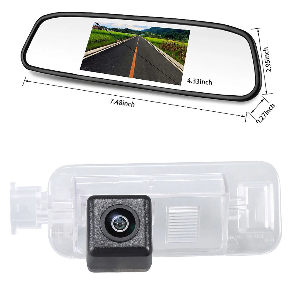 

Car reverse camera +4.3"Mirror For BMW Z3 Coupe E36 Coupe Roadster M3.2 1.8i 1.9i 2.2i 2.8 3.0i 1996/01 2003/07 63261387047