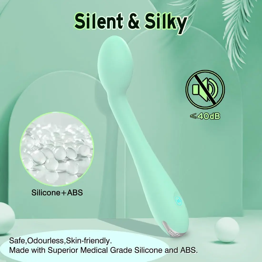 Hot selling adult sex toy masturbation vibrator inserted into G-spot clitoris stimulation flirting second wave vibrator 4