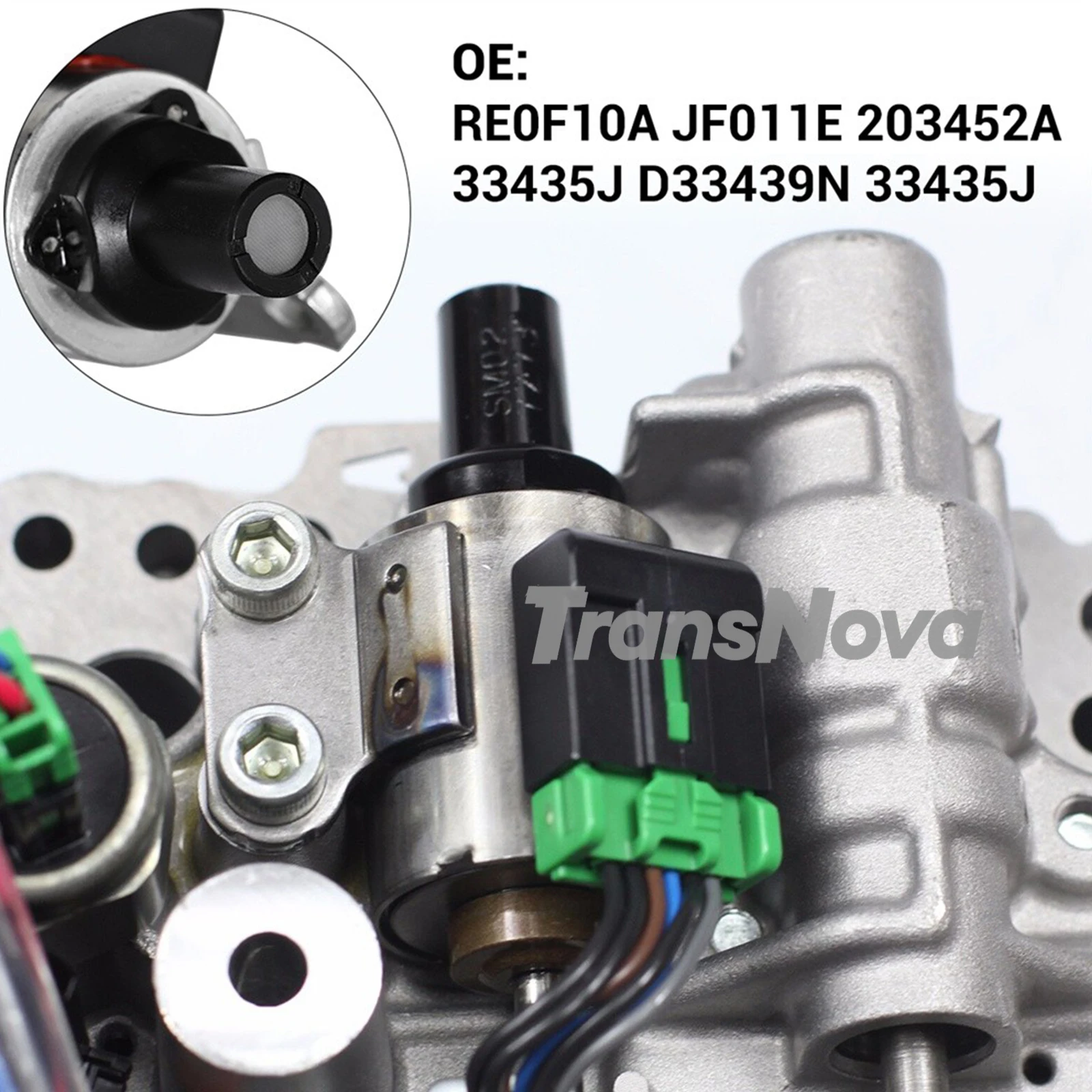 

TransNova CVT Step Stepper Motor JF011E RE0F10A 203452A 33435J D33439N for Nissan Altima Sentra Dodge Jeep Transmission