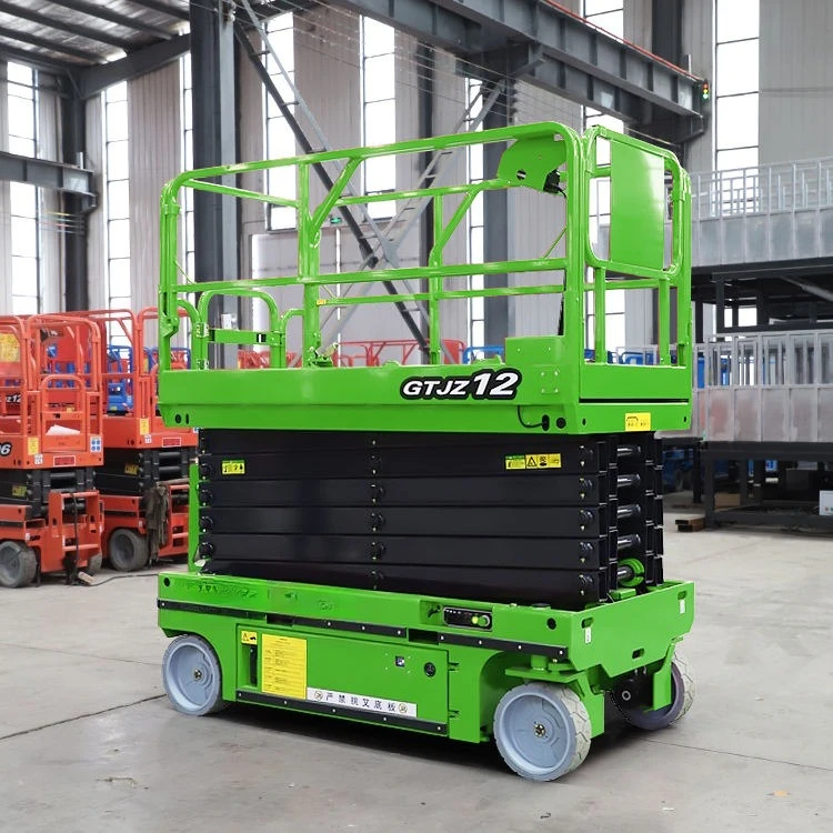 High-altitude Work Platform, Small Self-propelled Scissor-type Lifting Platform Electric Hydraulic Lifting Platform