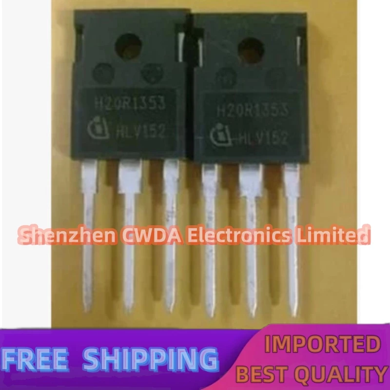 10PCS-20PCS   H20R1353 TO-247 IGBT 20A/1350V  In Stock Can Be Purchased