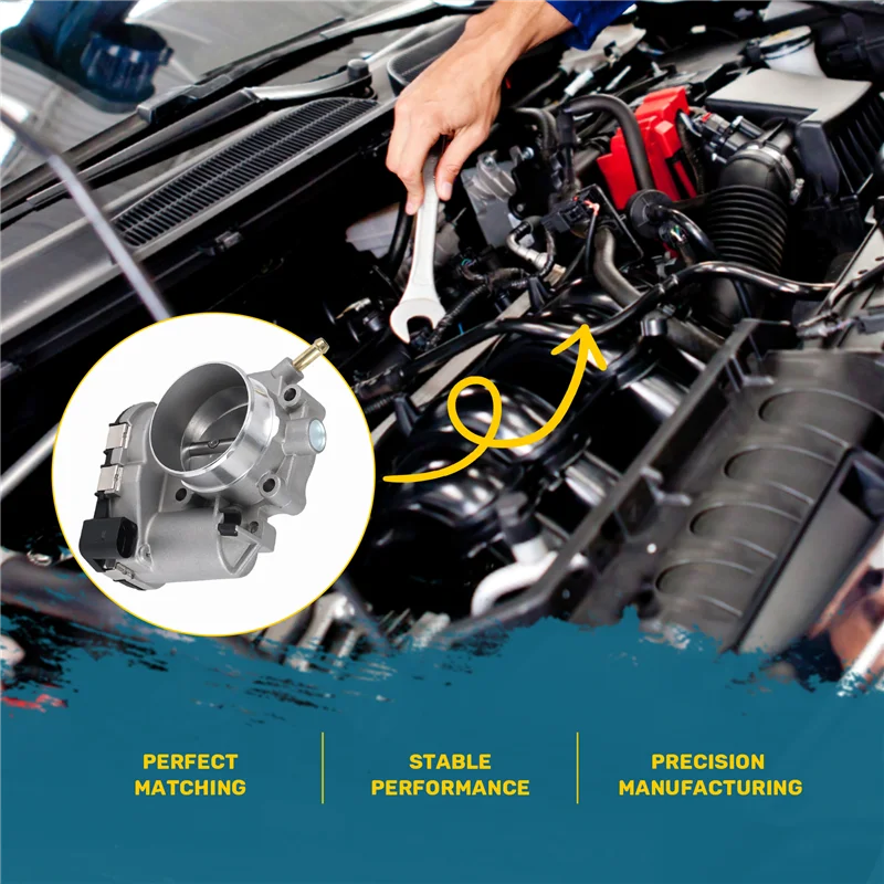 مجموعة جسم الخانق لكابتيفا 2.4L 2006-2011 صمام الخانق 92067741 028075022-A97E