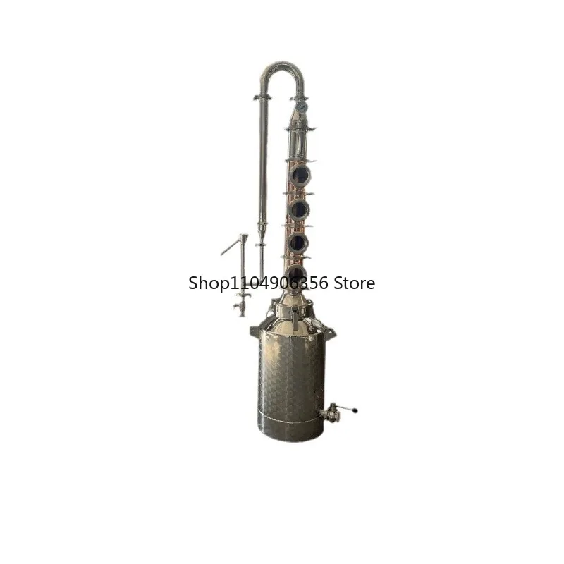 

Reflux Stills Water Alcohol Distillation Machine 50L Household Copper Distiller