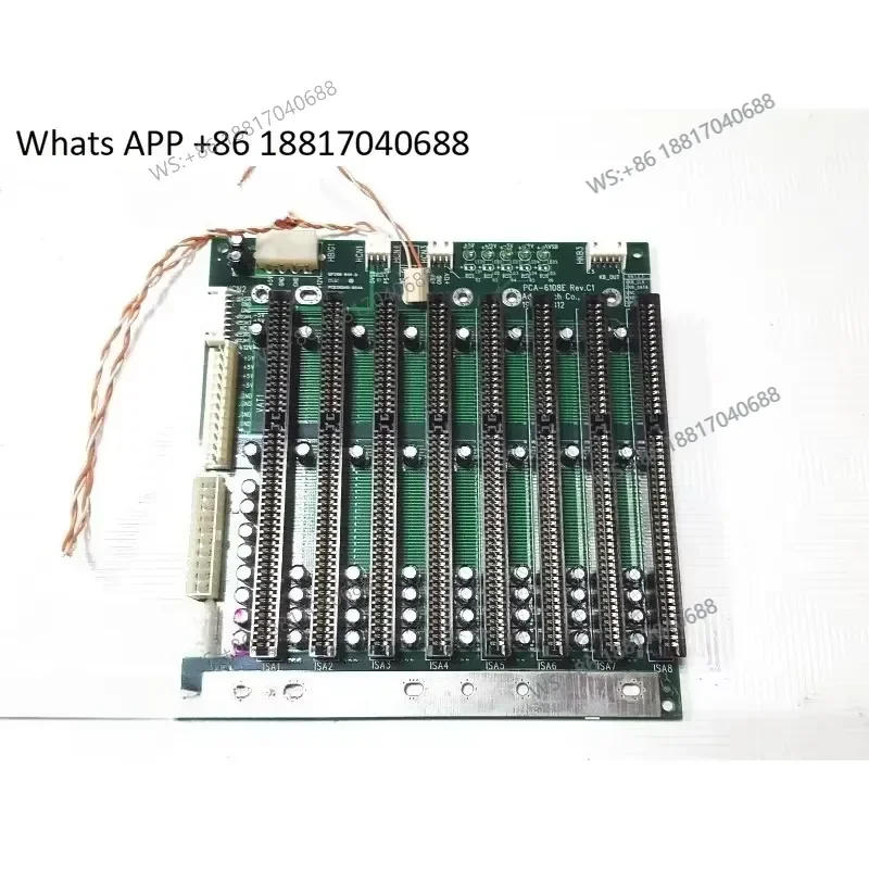 1PC for PCA-6108E Rev C1 8 ISA Slot Original Genuine Industrial Computer Baseplate
