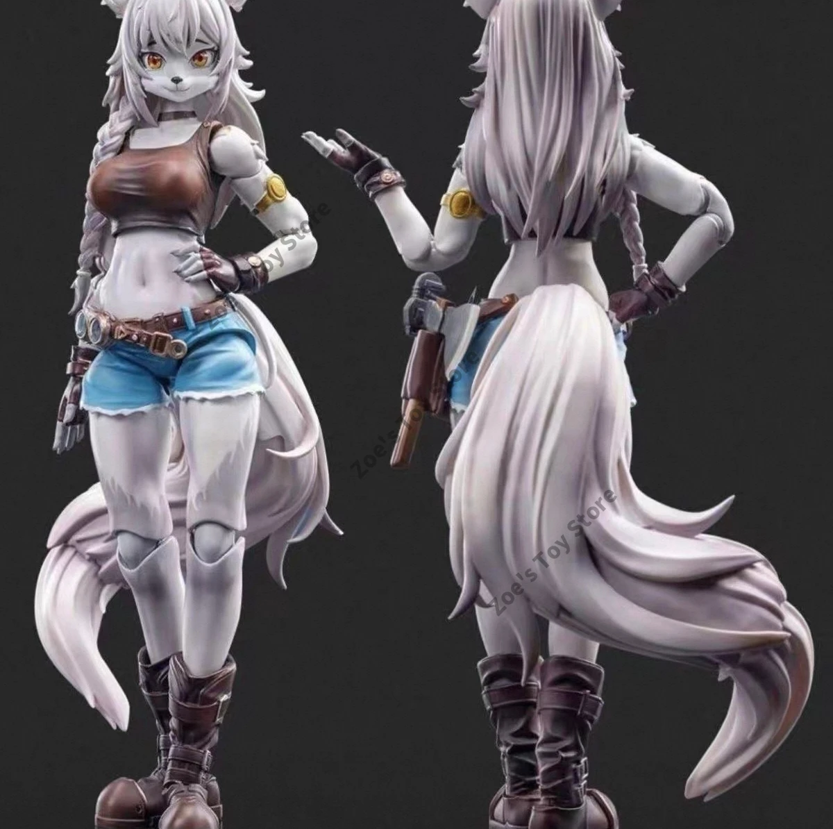 

TOYS Adventure Team Fox Girl Leah Repairman 1/12 Movable Figure