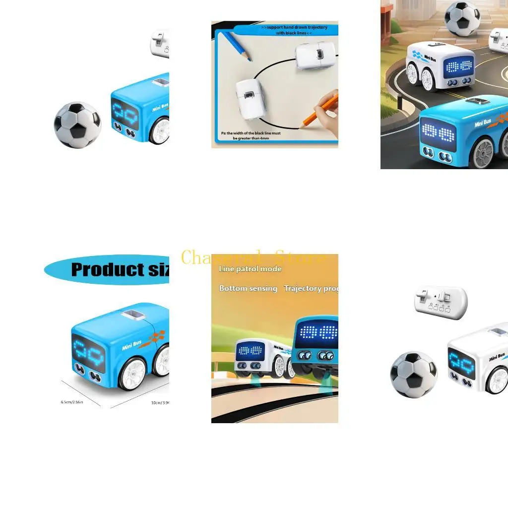 E7CE Fun Educational Remote Control Bus Gesture Controlled High Speed for Learning