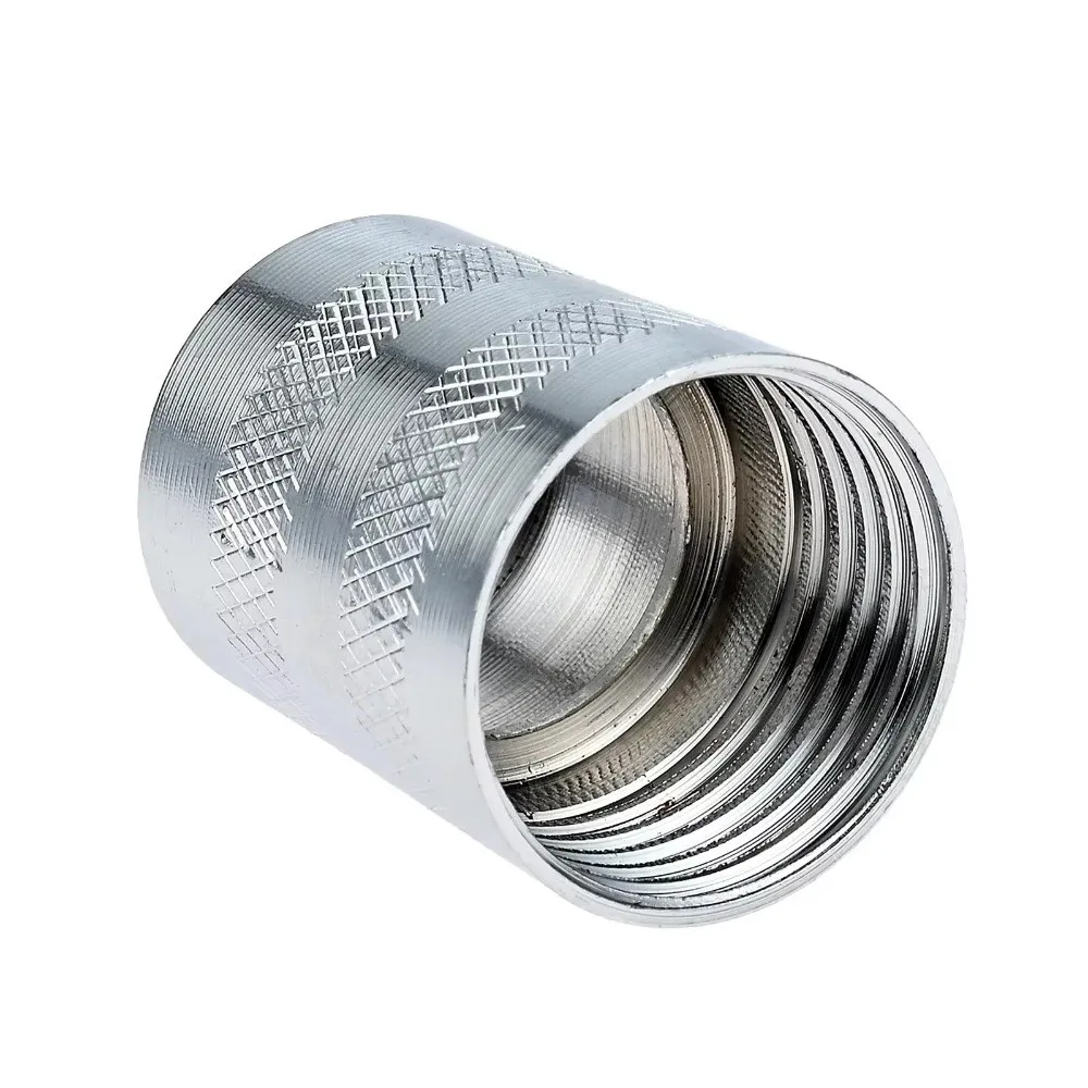 Bathroom Accessories Practical Water Pipe Connector Metal Long Nut Joints Hexagon Round Fitting Inlet & Outlet