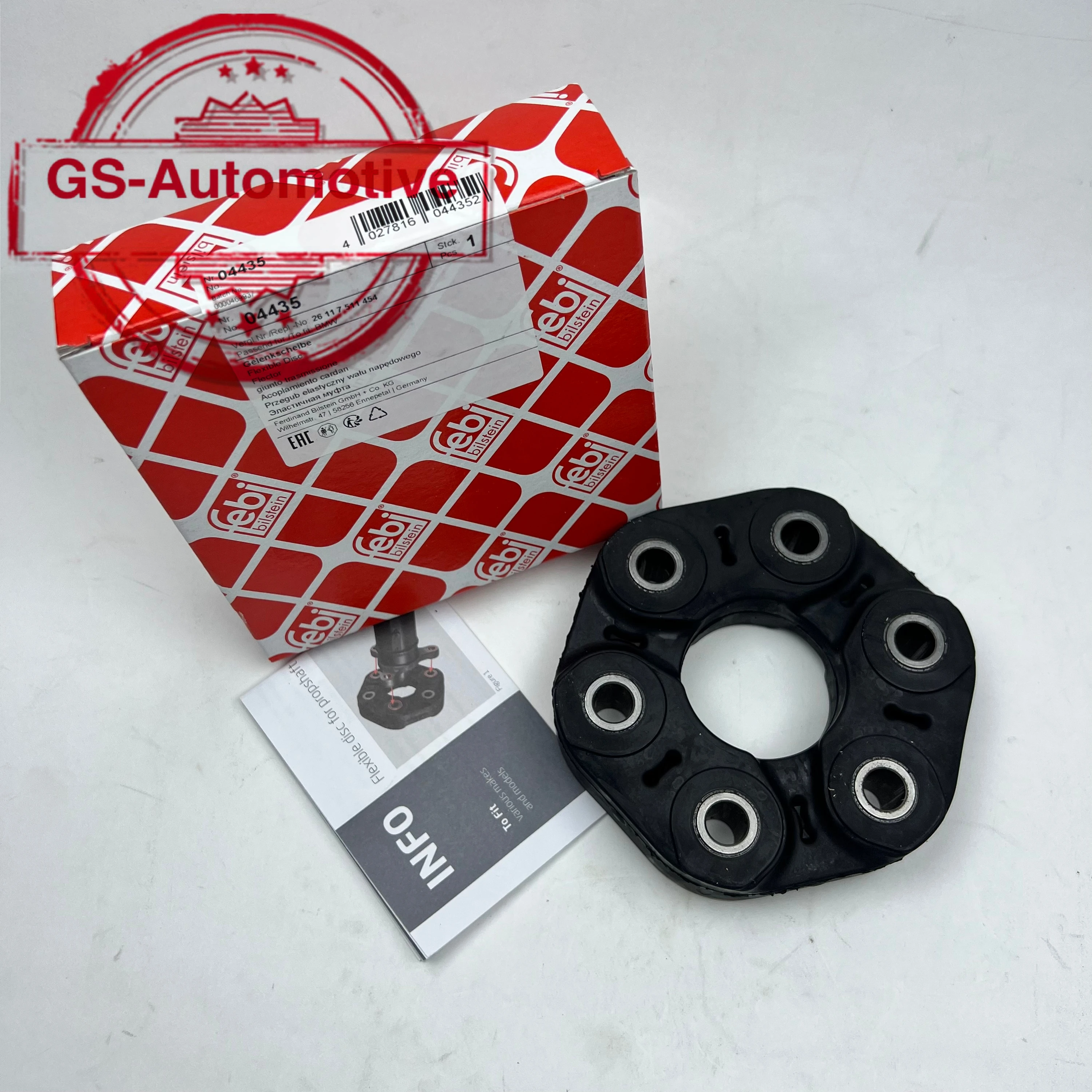 

Flex Disc 26117511454 for BMW N45 N42 M47N N52 M20 S14 M51 N46 E81 E90 E3630 E36 E46 E36 E36 M3 328i 320d 528e 730i Z3 Volvo 760