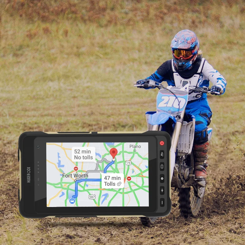 7 Inch Rugged Android Tablet Pc Outdoor Sports OEM/ODM X70 Off-road Motorcycles and Dune Buggies 2600nit Ultra-bright 10000mah