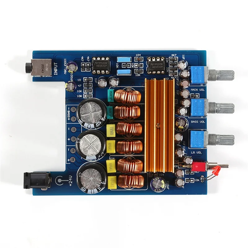 CS-TPA3116 Digital Amplifier Board Module Class D 2.1 High Power Multifunction 20Hz-20Khz Digital Amplifier Board Easy To Use