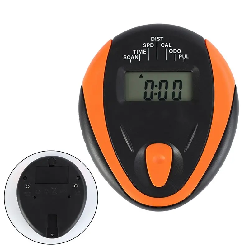ABKV-For Stationary Bike Replacement Monitor Speedometer With Heart Rate Detection Exercise Bike Computer Display Unit